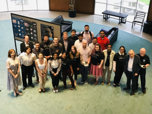 Students presented in the Lunar Planetary Institute to a panel of reviewrs from NASA JSC, The Boeing Company, Lokheed Martin, Wiley and Axiom Space.